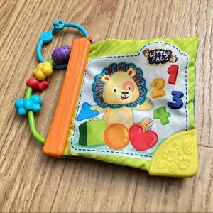 Little Pals Teethe and Read Soft Book for Baby